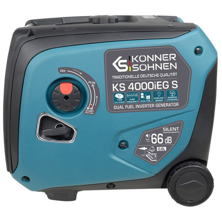 Agregat prądotwórczy hybrydowy Könner & Söhnen KS 4000iEG S + olej