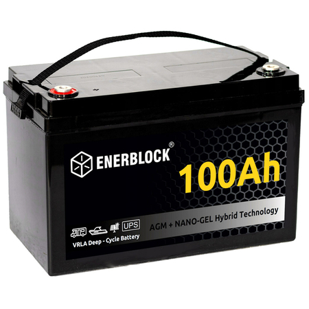 Akumulator Enerblock JDG12-100 12 V 100 Ah