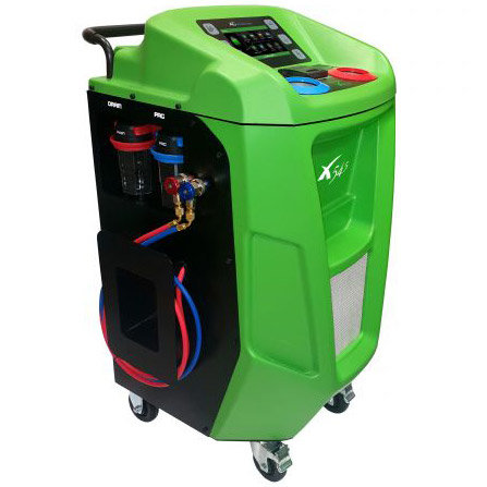 Automatyczna stacja obsługi klimatyzacji Viaken X545 z drukarką termiczną i nowym czynnikiem R1234YF