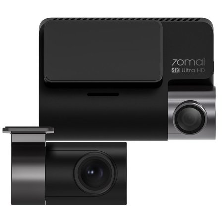 Kamera samochodowa 70mai Dash Cam 4K A800S Dual + Adapter zasilania 70mai Hardwire Kit UP02 + Karta pamięci Samsung 128 GB