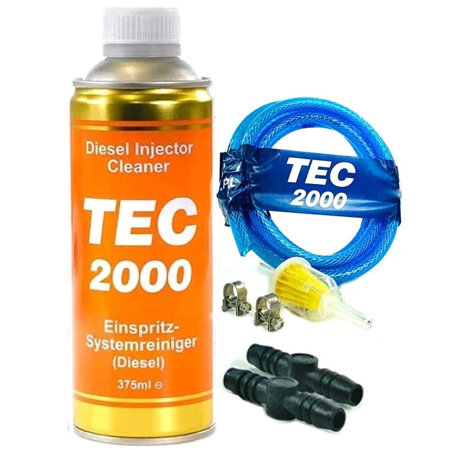 Preparat do czyszczenia wtrysków TEC2000 Diesel Injector Cleaner + Zestaw aplikacyjny 8 mm